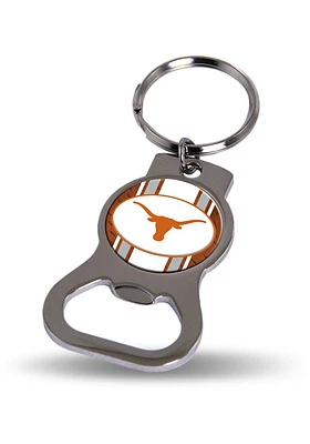 Texas Longhorns Bottle Opener Graphic Keychain - Burnt Orange