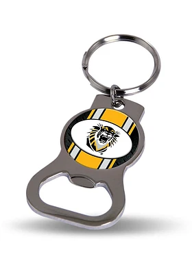Fort Hays State Tigers Bottle Opener Keychain - Gold