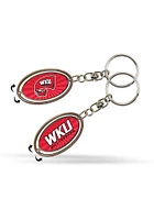 Western Kentucky Hilltoppers Spinner Keychain