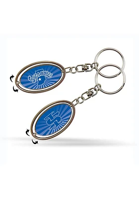 Indiana State Sycamores Spinner Keychain - Blue