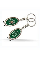 Ohio Bobcats Spinner Keychain - Green