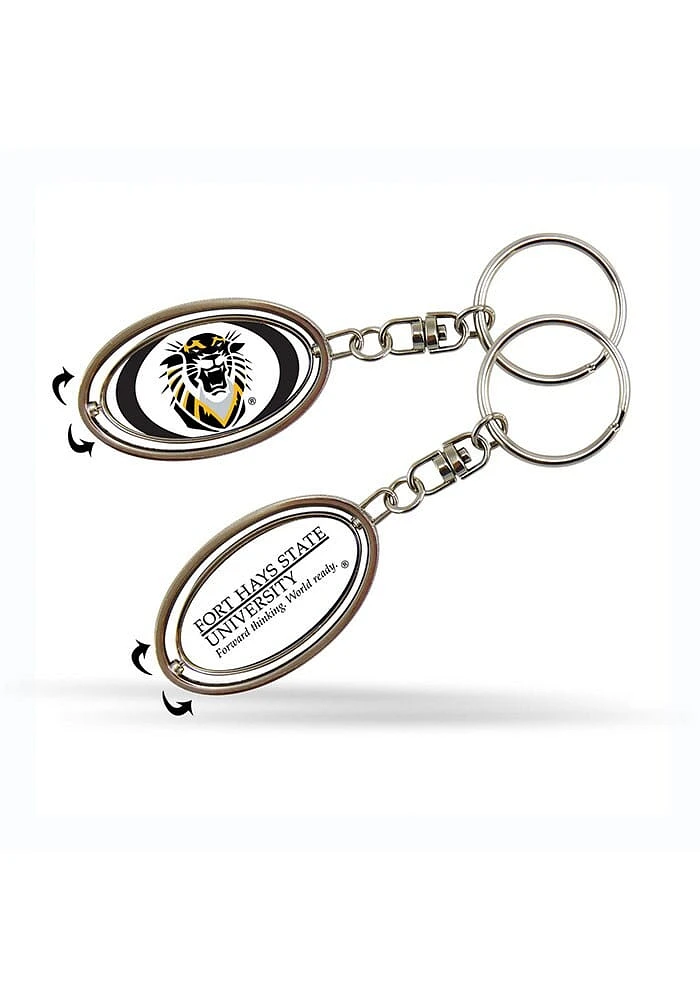 Fort Hays State Tigers Spinner Keychain