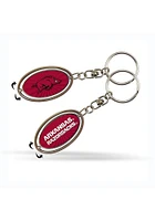 Arkansas Razorbacks Spinner Keychain