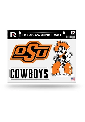 Oklahoma State Cowboys 3pc Magnet