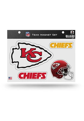 Kansas City Chiefs 3pc Magnet