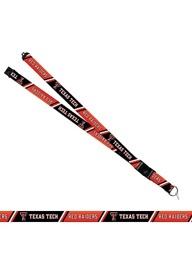 Texas Tech Red Raiders Block Lanyard - Red