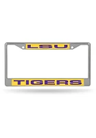 LSU Tigers Laser License Frame