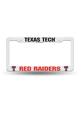 Texas Tech Red Raiders Plastic License Frame