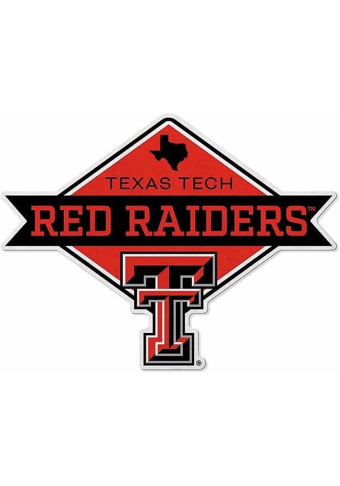 Texas Tech Red Raiders Diamond Pennant - Red