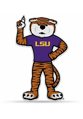LSU Tigers Mascot Pennant - Purple