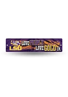 LSU Tigers Street Sign Sign