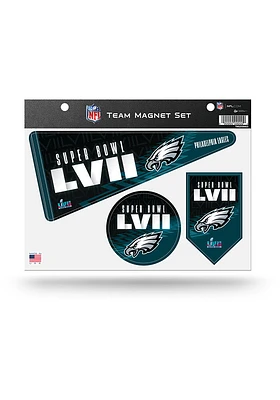 Philadelphia Eagles 2022 SB Bound set Magnet