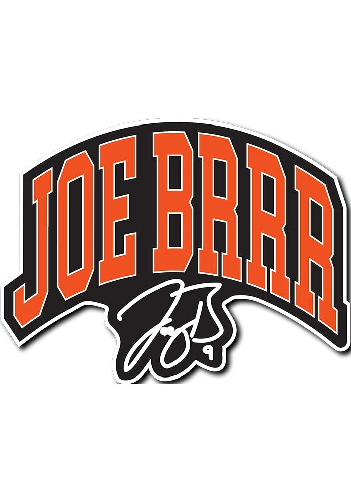 Cincinnati Bengals 3" Joe Burrow Stickers