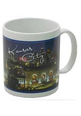 Kansas City Union Station Ceramic Mug - Blue