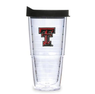 Texas Tech Red Raiders 24oz Clear Lid Tumbler - Red