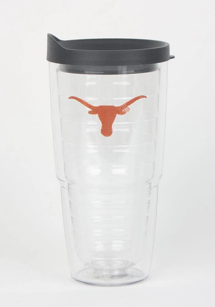 Texas Longhorns 24oz Clear Lid Tumbler - Burnt Orange