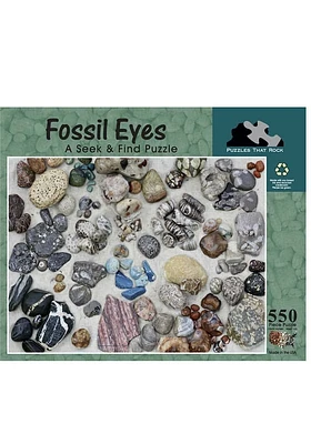 Michigan Fossil Eyes 550 Piece Puzzle