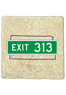 Manhattan Exit 313 4x4 Coaster - Oatmeal