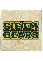 Baylor Bears Sicem Bears 4x4 Coaster - Green