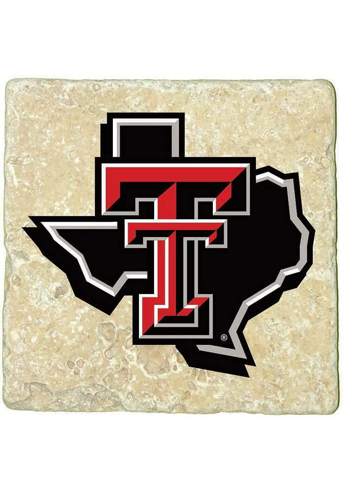 Texas Tech Red Raiders State of Texas 4x4 Coaster - Red