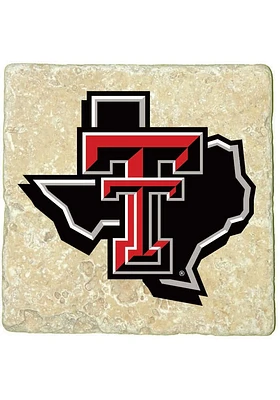 Texas Tech Red Raiders State of Texas 4x4 Coaster - Red