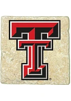 Texas Tech Red Raiders Logo 4x4 Coaster - Red