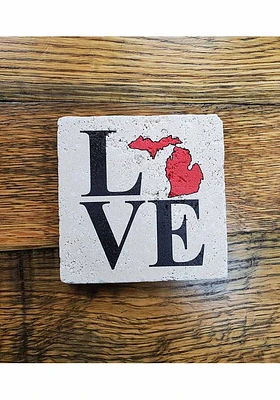 Michigan Love 4x4 Coaster - Black
