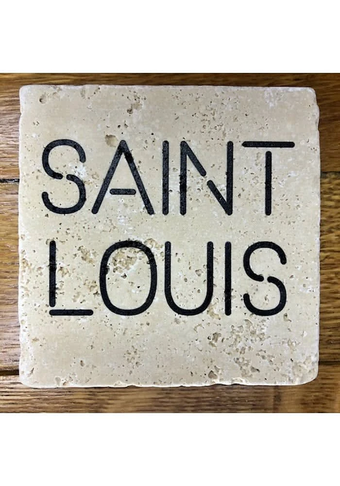 St Louis STL Saint Louis 4x4 Coaster - Black