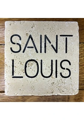 St Louis STL Saint Louis 4x4 Coaster - Black