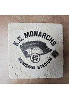 Kansas City Monarchs KC Monarchs 4x4 Coaster - Black