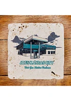 Kansas City Joes BBQ Coaster - Blue