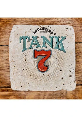 Kansas City Boulevard Tank 7 Coaster - Blue