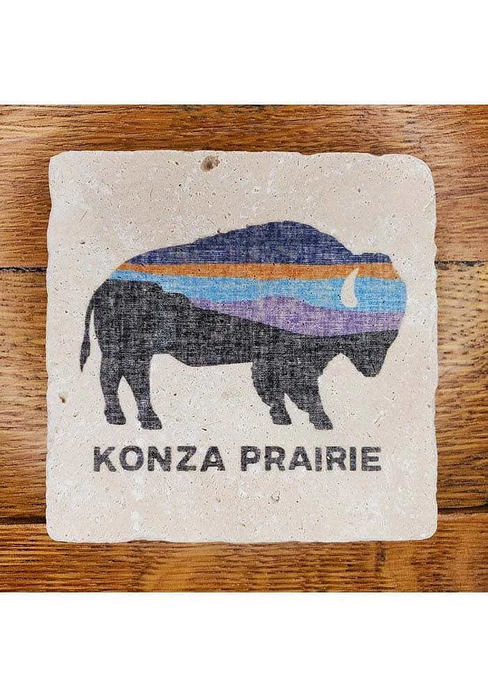 Manhattan Konza Buffalo Coaster - Black