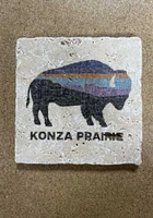 Manhattan Konza Buffalo Coaster - Black