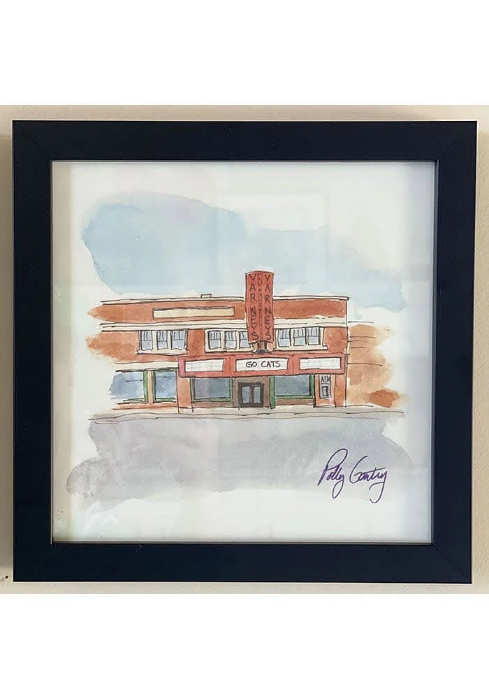 K-State Wildcats Varney's Watercolor Wall Art