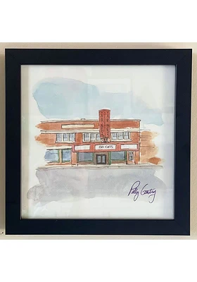 K-State Wildcats Varney's Watercolor Wall Art