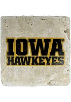 Iowa Hawkeyes Stacked Text 4x4 Coaster