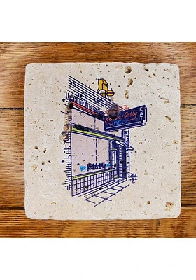 Manhattan Rock-A-Belly Building Coaster - Purple