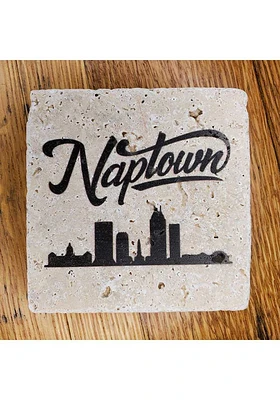 Indianapolis Naptown Coaster - White