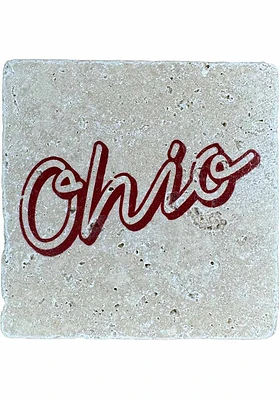 Ohio Local Script Coaster