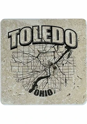 Toledo City Map Coaster