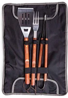 Oregon Ducks 3 Piece Tote BBQ Tool Set