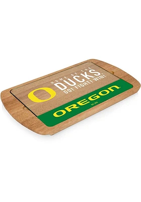 Oregon Ducks Billboard Glass Top Serving Tray