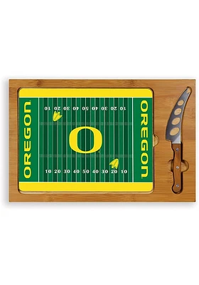 Oregon Ducks Icon Glass Top Cutting Board