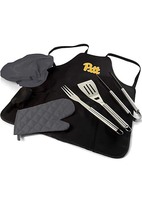 Pitt Panthers Pro Grill BBQ Apron Set