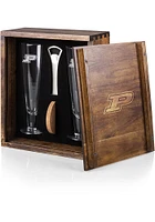 Purdue Boilermakers Pilsner Beer Glass Drink Set