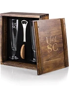 South Carolina Gamecocks Pilsner Beer Glass Drink Set