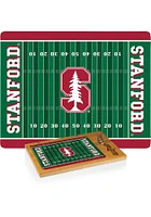 Stanford Cardinal Icon Glass Top Cutting Board