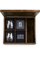 Stanford Cardinal Whiskey Box Gift Drink Set