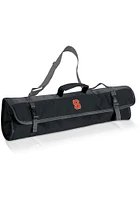 Syracuse Orange 3 Piece Tote BBQ Tool Set